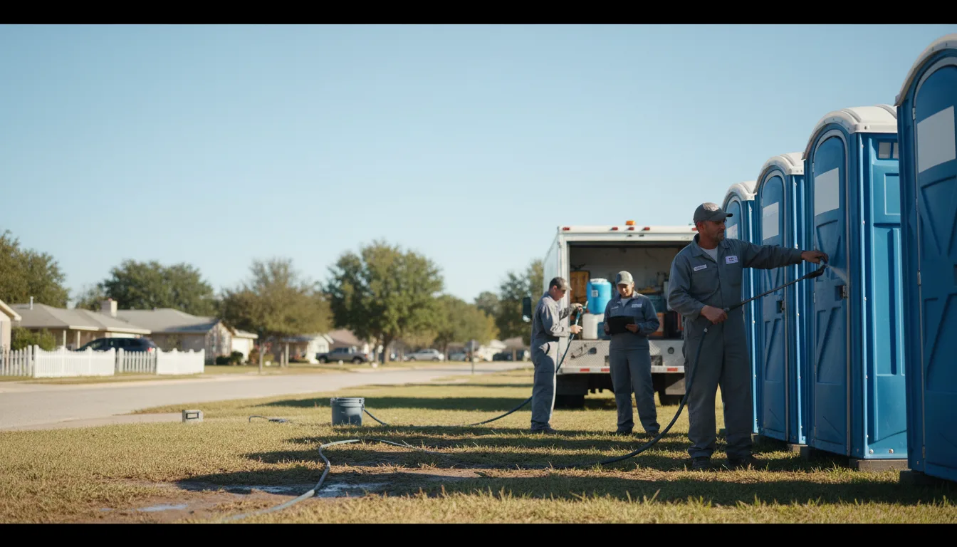 Long-Term Portable Toilet Rental in Scio, OH near me